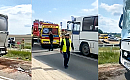 Kolizja autobusów szkolnych pod Kętrzynem. Na pomoc wezwano śmigłowiec LPR Kolizja autobusów szkolnych pod Kętrzynem. Na pomoc wezwano śmigłowiec LPR